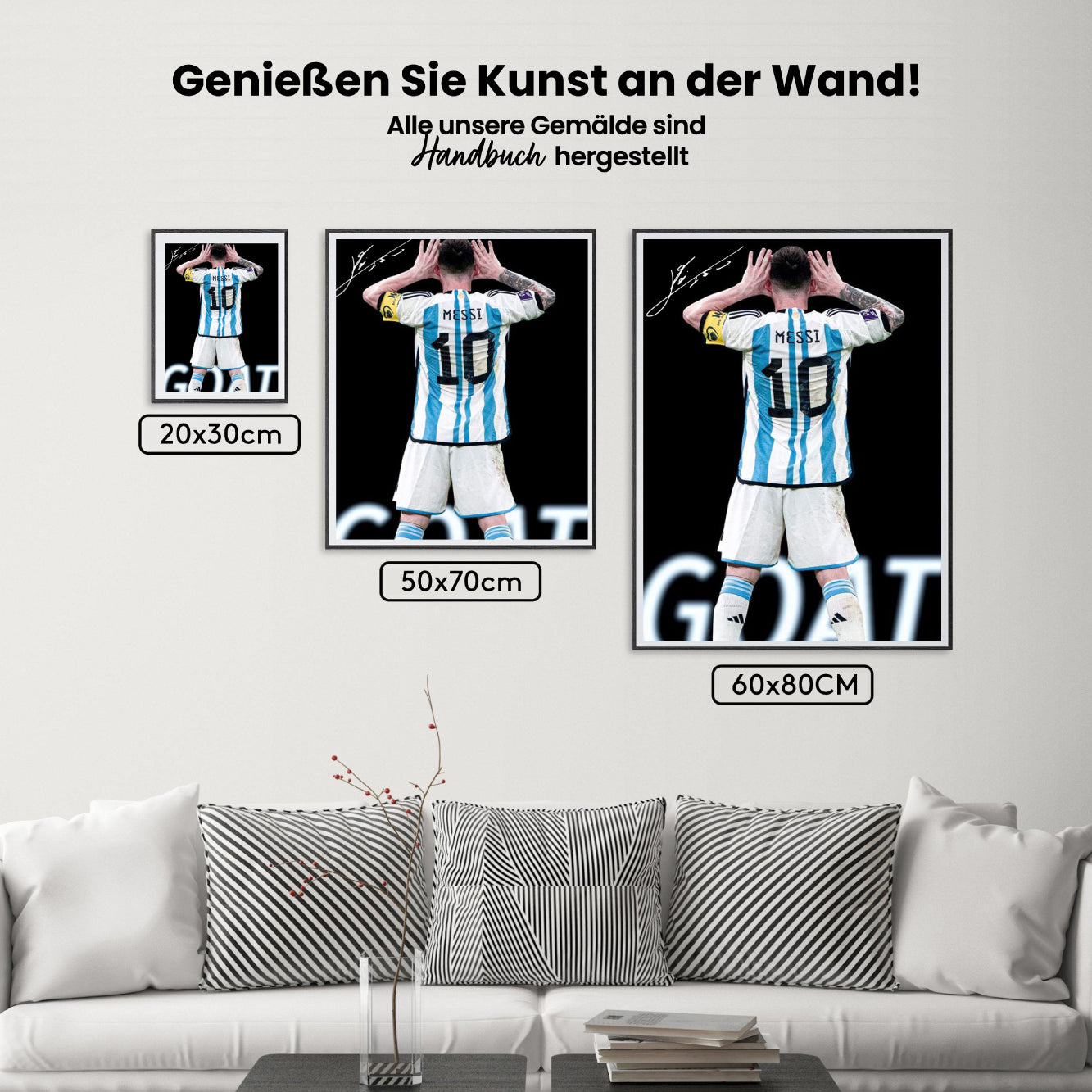 Dipingi con i numeri - Messi