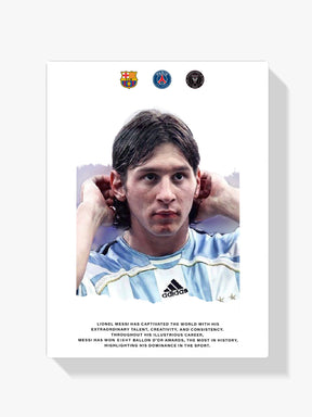 Dipingi con i numeri - Messi