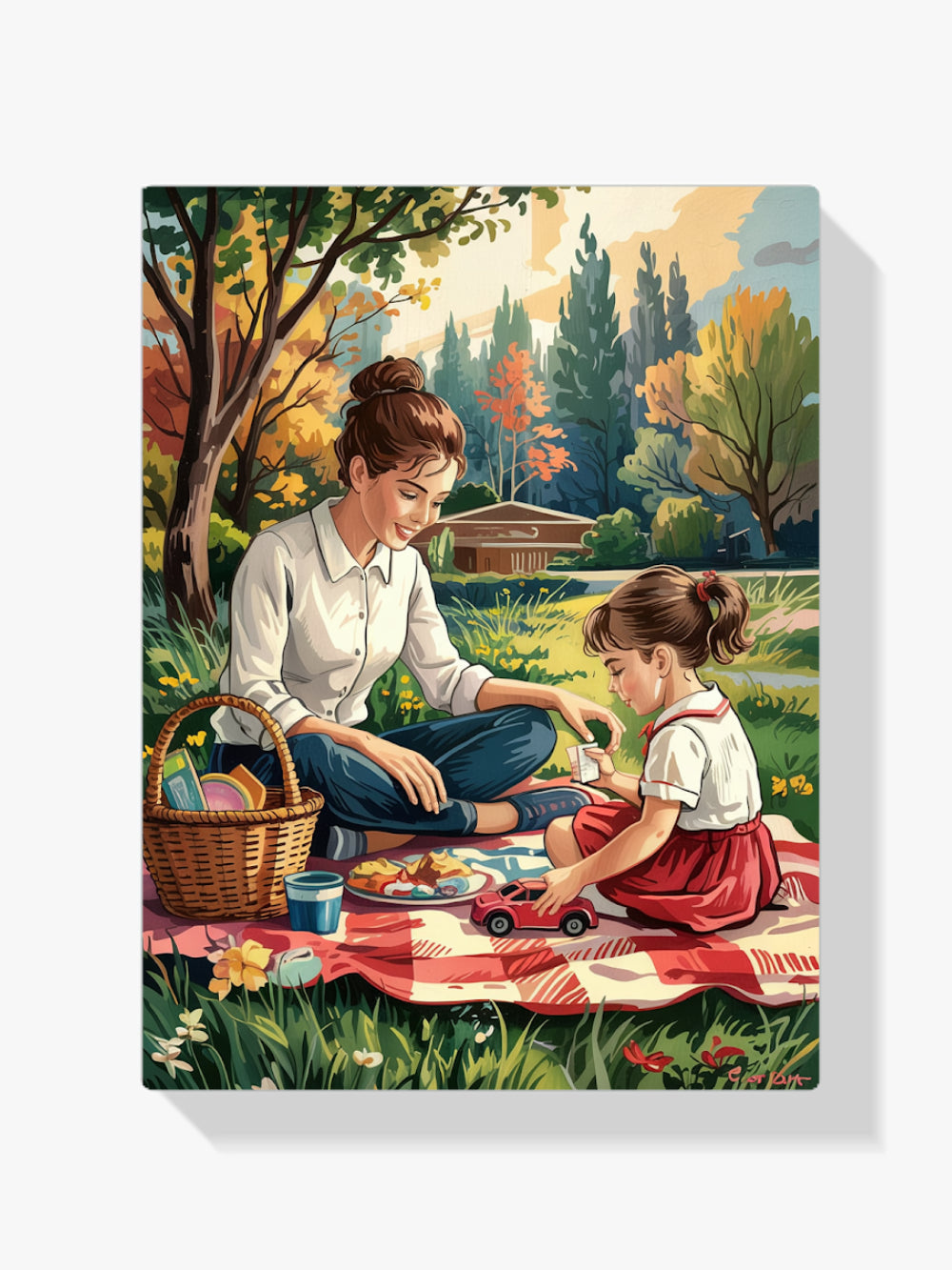 Dipingi con i numeri - Momenti con la mamma