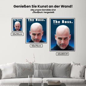 

dipingere con i numeri - Pep Guardiola