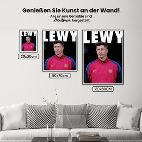 Dipingi con i numeri - Robert Lewandowski