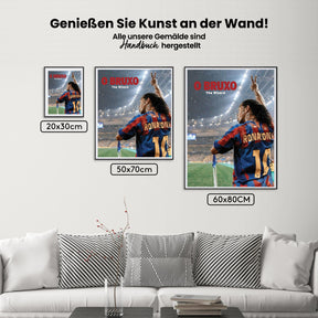 Dipingi con i numeri - Ronaldinho