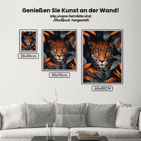 Dipingi con i numeri - Shadowhunter Leopard