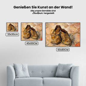

dipingere con i numeri - scarpe