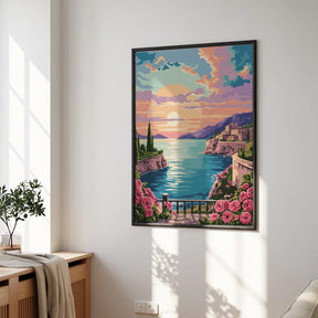 

Dipingere con i numeri - Tramonto sopra la Provenza