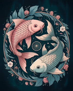 Dipingi con i numeri - Segno zodiacale - Pesci