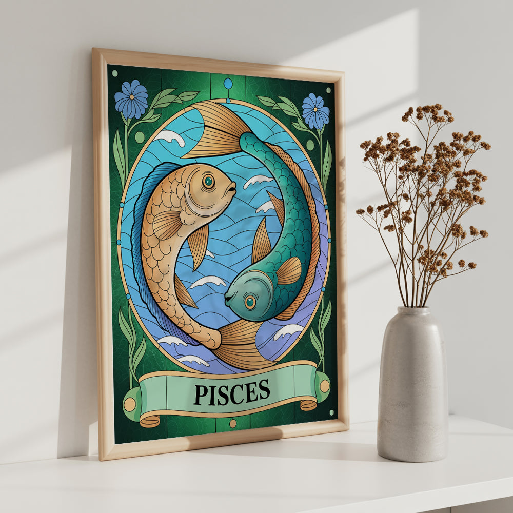 Dipingi con i numeri - Segno zodiacale - Pesci