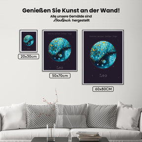 Dipingi con i numeri - Segno zodiacale - Leone