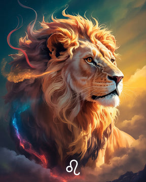 Dipingi con i numeri - Segno zodiacale - Leone