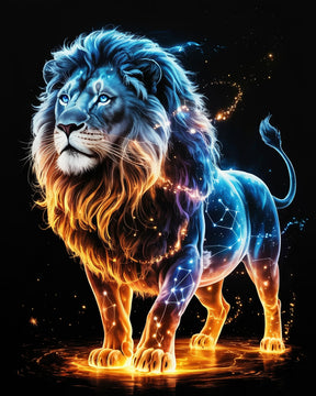 Dipingi con i numeri - Segno zodiacale - Leone