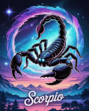 Dipingi con i numeri - Segno zodiacale - Scorpione