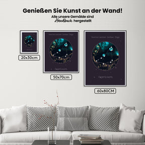 Dipingi con i numeri - Segno zodiacale - Capricorno