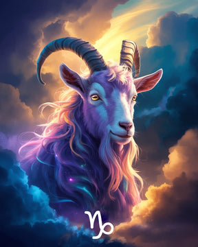 Dipingi con i numeri - Segno zodiacale - Capricorno