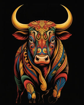 Dipingi con i numeri - Segno zodiacale - Toro