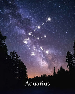 Dipingi con i numeri - Segno zodiacale - Acquario