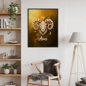 Dipingi con i numeri - Segno zodiacale - Ariete