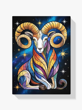 Dipingi con i numeri - Segno zodiacale - Ariete