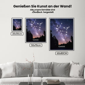 Dipingi con i numeri - Segno zodiacale - Gemelli