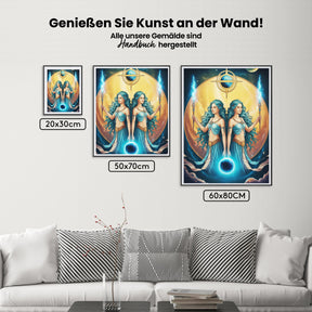 Dipingi con i numeri - Segno zodiacale - Gemelli