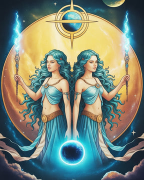 Dipingi con i numeri - Segno zodiacale - Gemelli