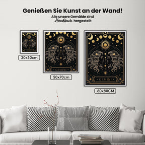 Dipingi con i numeri - Segno zodiacale - Gemelli