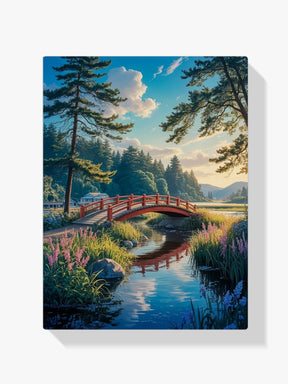 Dipingi con i numeri - Venti sul ponte rosso