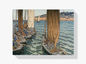 

Dipingere con i numeri – Partenza delle barche a Tréboul