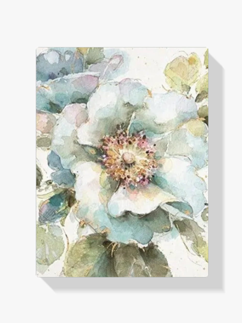 Malen nach Zahlen – Abstrakte Blumen
