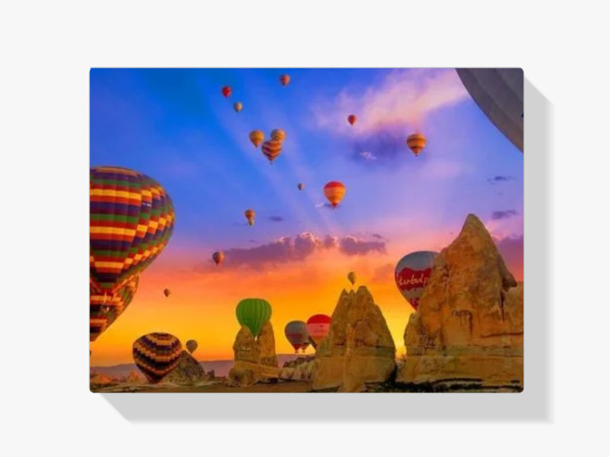 Malen nach Zahlen – Ballonfahrt