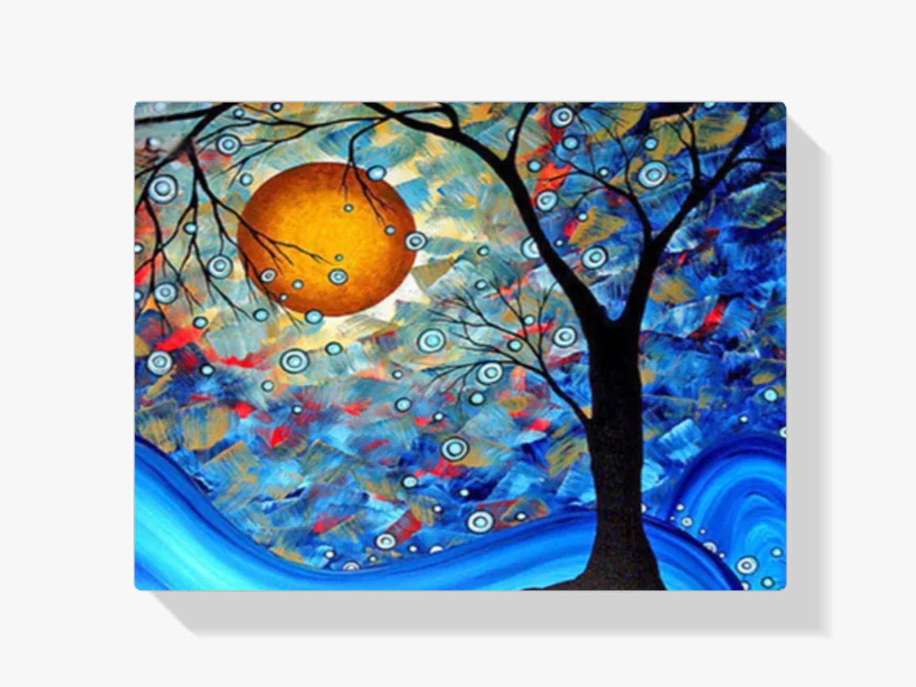 

dipingere con i numeri - essenza blu