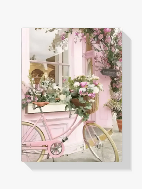 

Dipingere con i numeri - Fiori sulla bicicletta