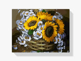 

dipingere con i numeri – fiori in un cesto