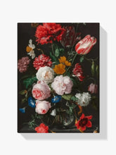 

dipingere con i numeri - fiori in vaso blu