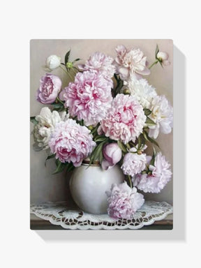 

dipingere con i numeri – mazzo di fiori in vaso