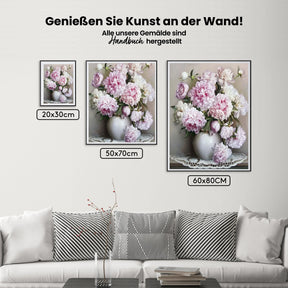 

Dipingere con i numeri - Bouquet di fiori in vaso