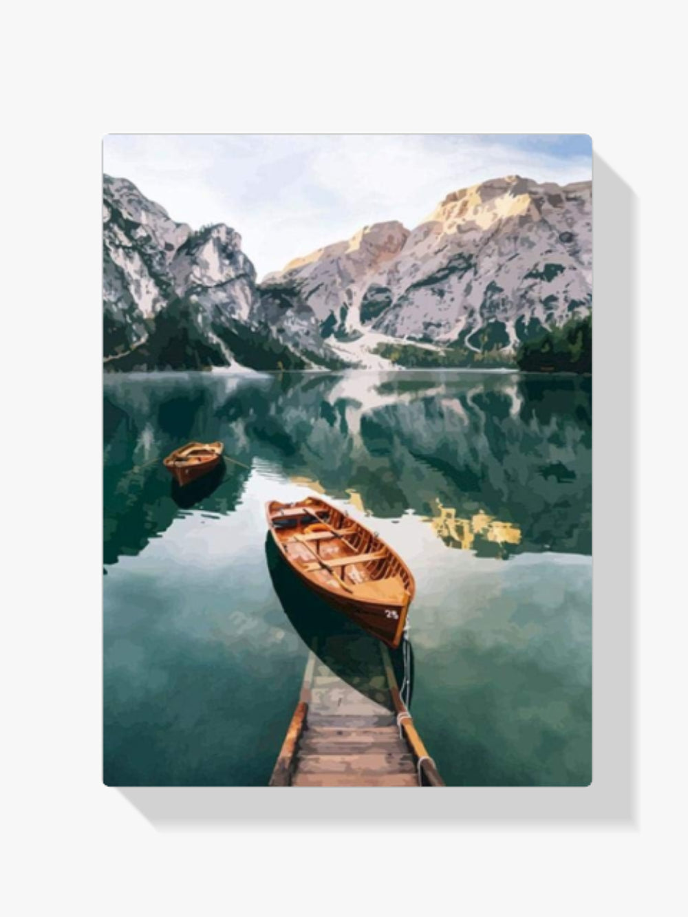 Malen nach Zahlen – Boot