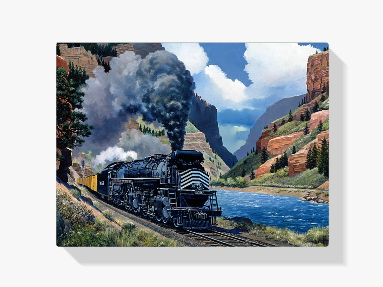 

dipingere con i numeri – Denver e Rio Grande Western n. 3707