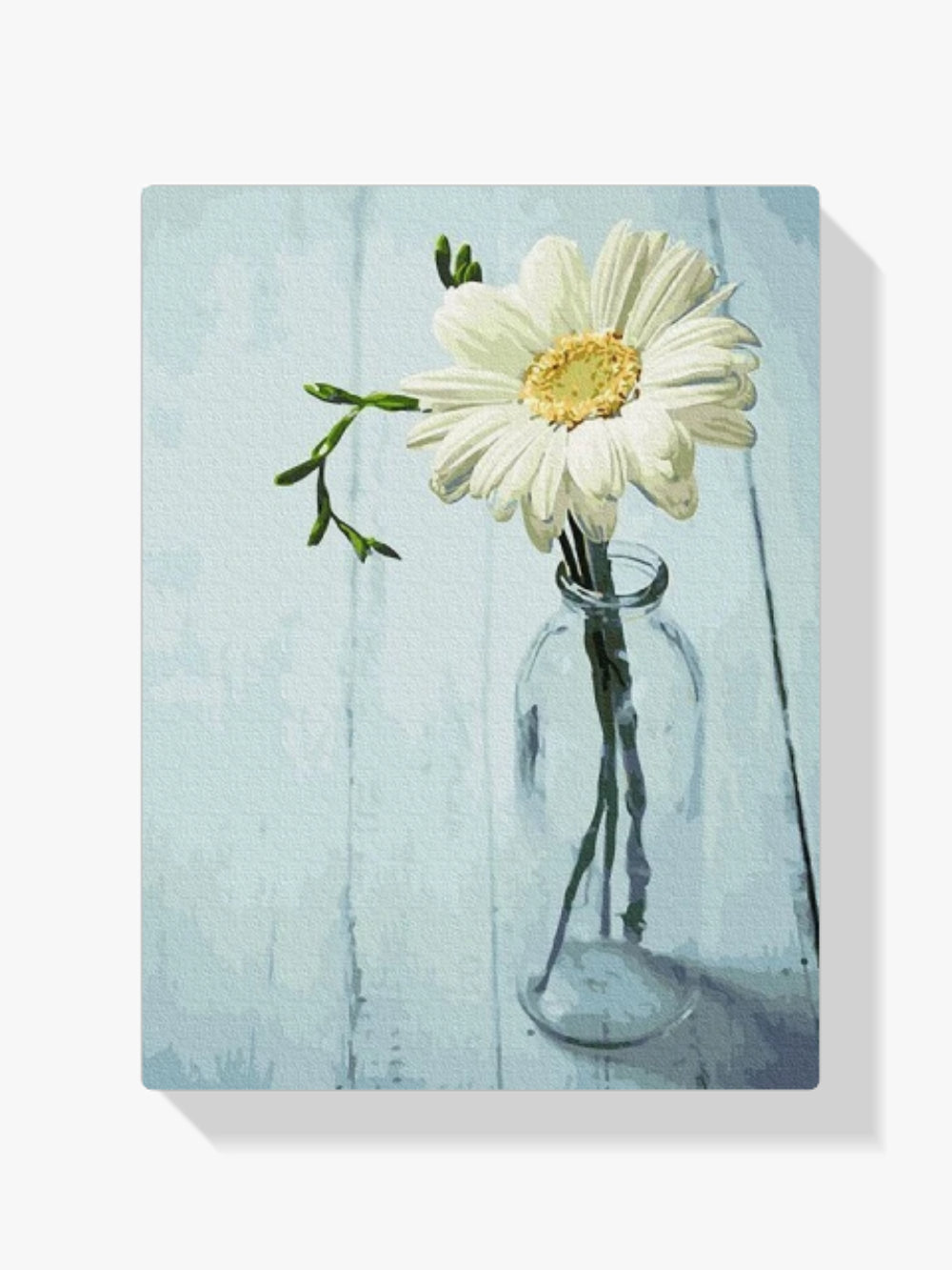 Malen nach Zahlen – Einsame Blume
