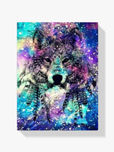 Malen nach Zahlen – Galaxie Wolf