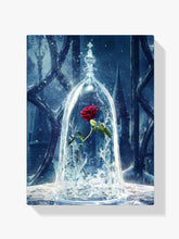 Malen nach Zahlen – Gefrorene Rose