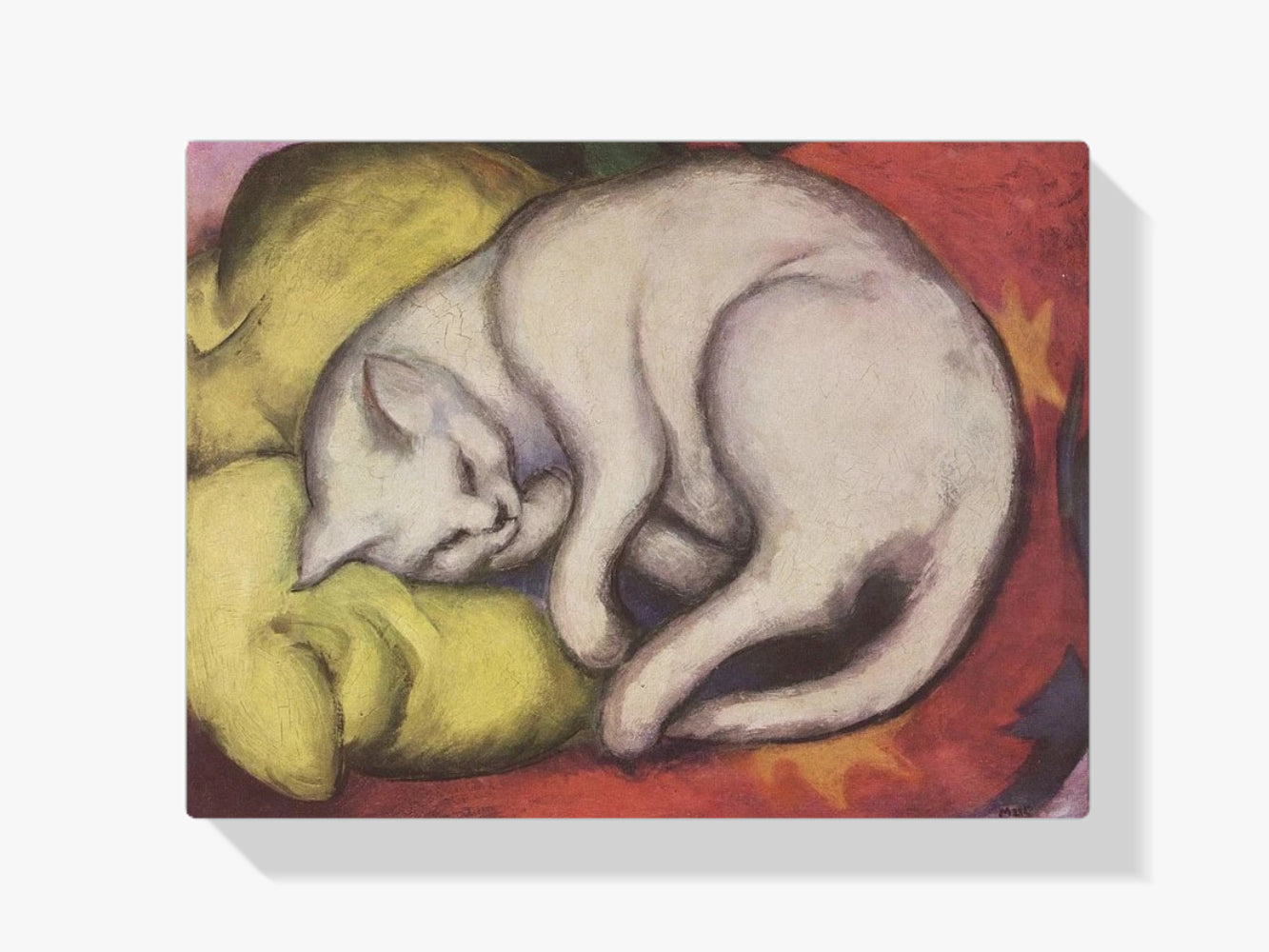 

Dipingere con i numeri - Gatto su cuscino giallo, quadri da dipingere con i numeri personalizzati