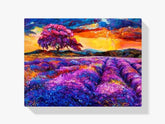 

Dipingere con i numeri - Tramonto viola