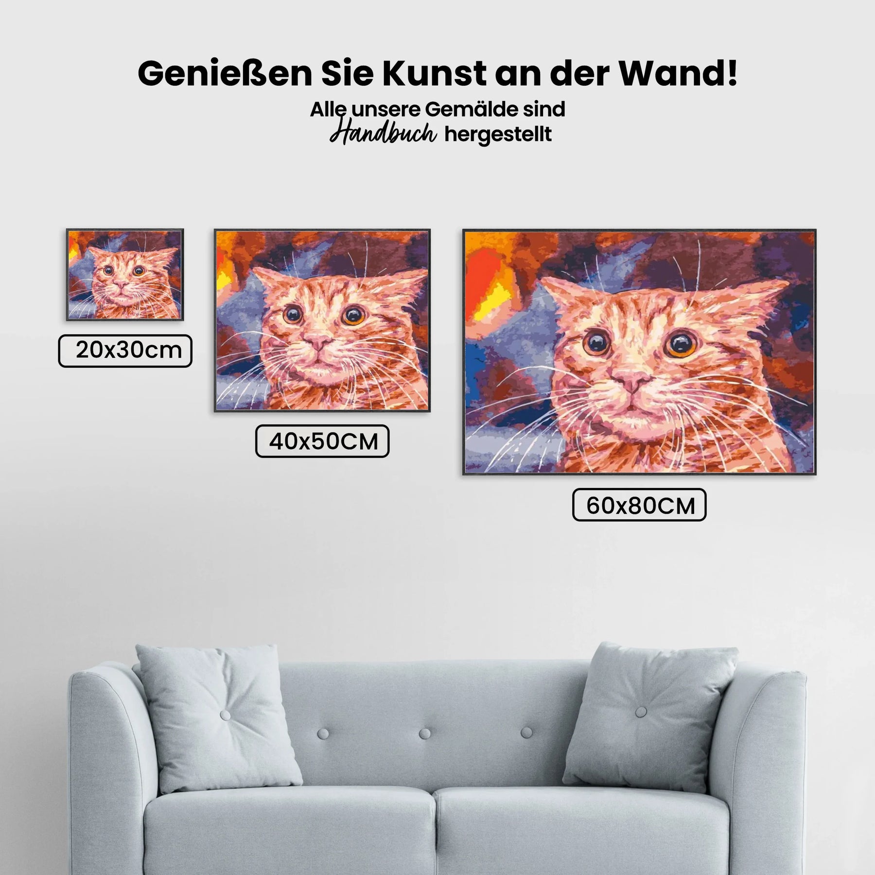 

Dipingere con i numeri - Gatto divertente