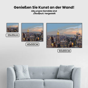 

Dipingere con i numeri – Manhattan Skyline – New York