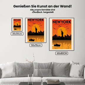

dipingere con i numeri – retro – New York