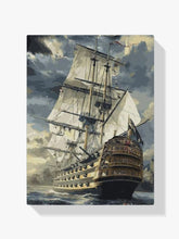 

Dipingere con i numeri - nave su mare tempestoso