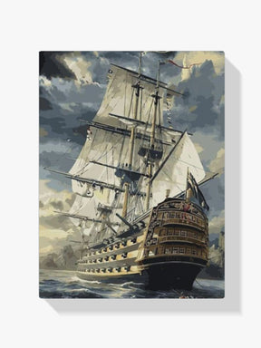 

Dipingere con i numeri - nave su mare tempestoso