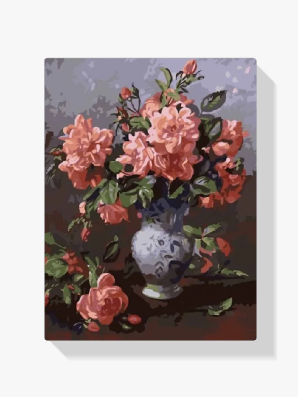 Malen nach Zahlen – Schöne dunkle Blumen