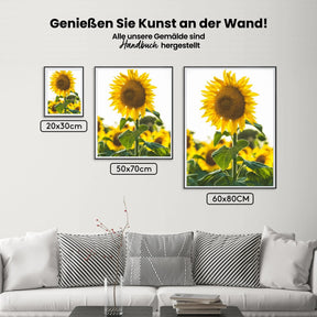 

Dipingere con i numeri – Girasole nel campo