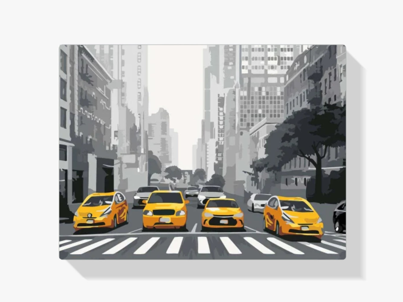

Dipingere con i numeri – Taxi a New York City